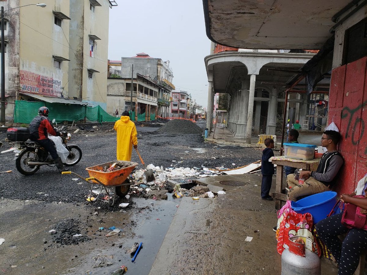 En teoría la ciudad de Colón no debe inundarse más, las bombas ya funcionan