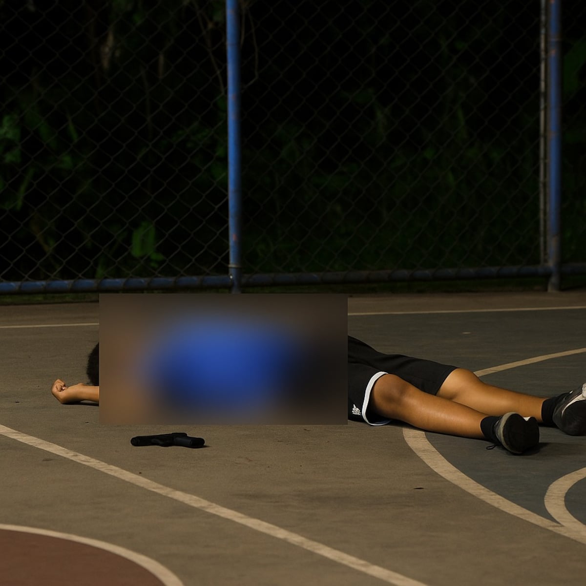 Lo ejecutan en la cancha: Menor de 17 años pierde la vida a tiros en Santa Librada