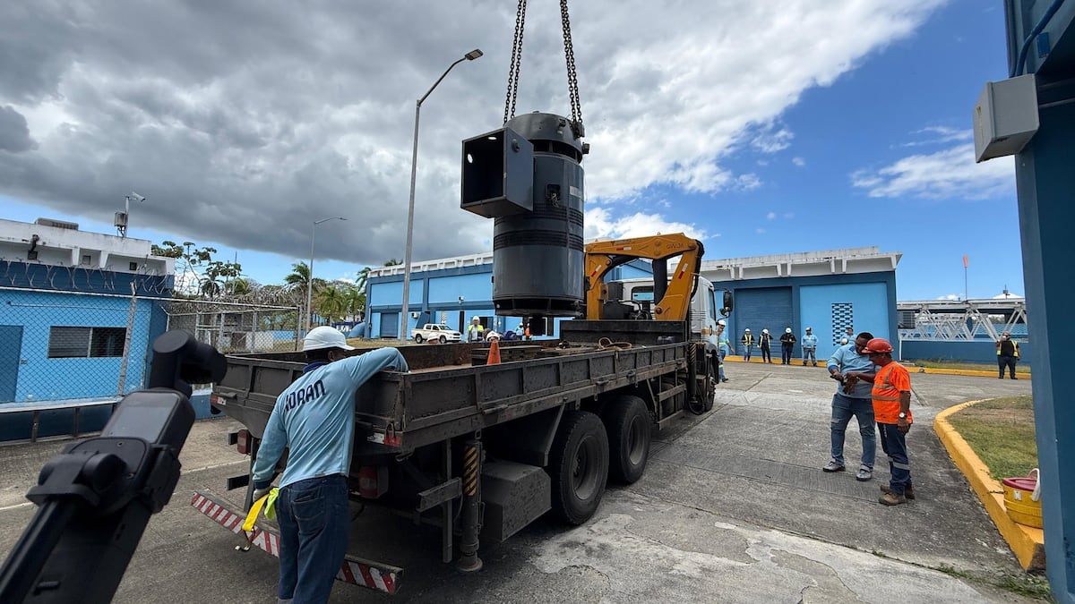 IDAAN retira motor dañado de potabilizadora, pero se mantiene operando al 90%