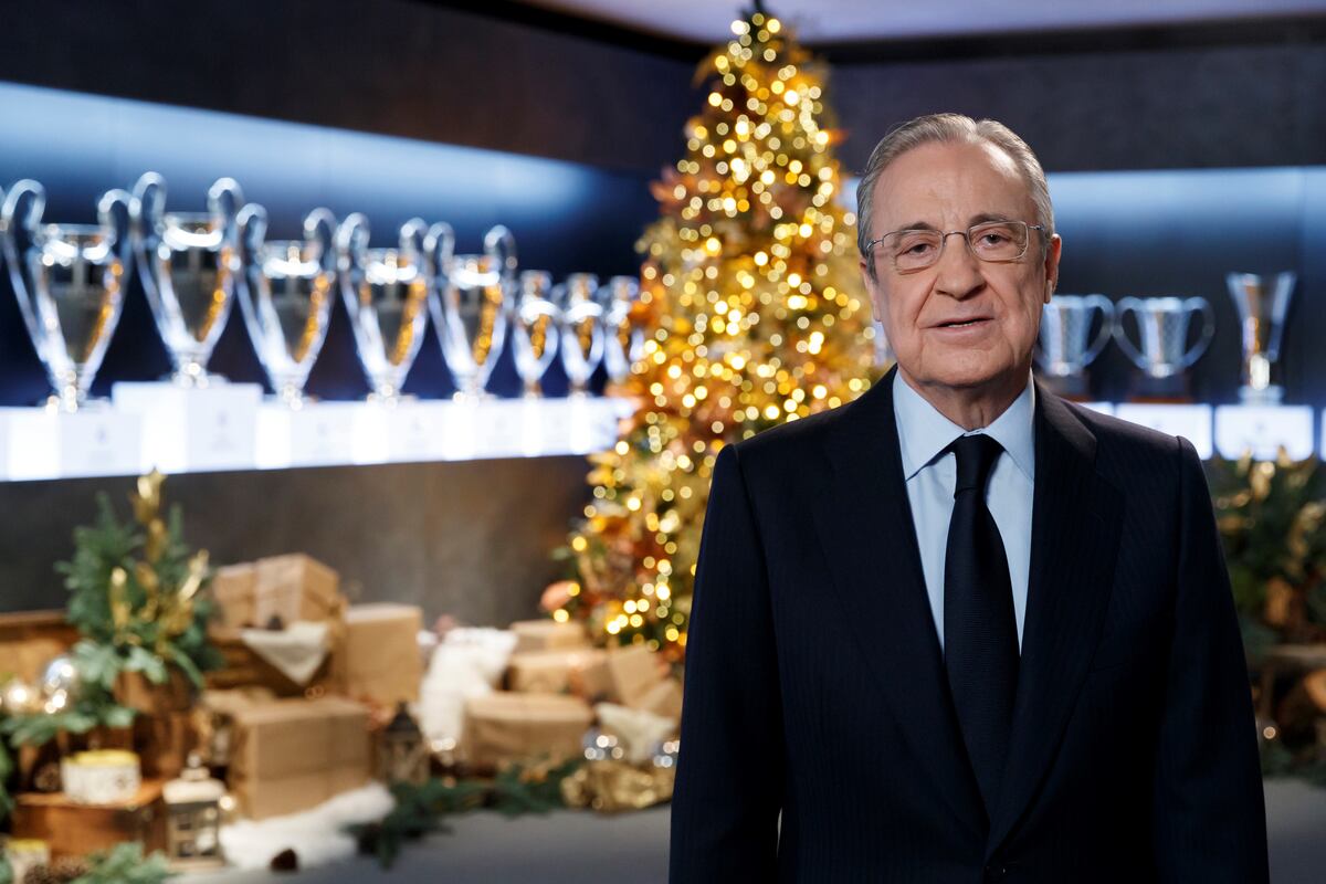 Florentino Pérez y su mensaje de Navidad 2021 y Año Nuevo 2022