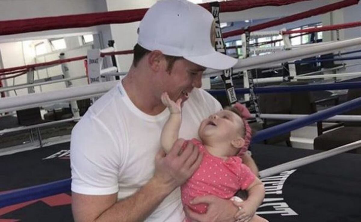 Saúl 'El Canelo' Álvarez ya reconoció a su hija María Fernanda