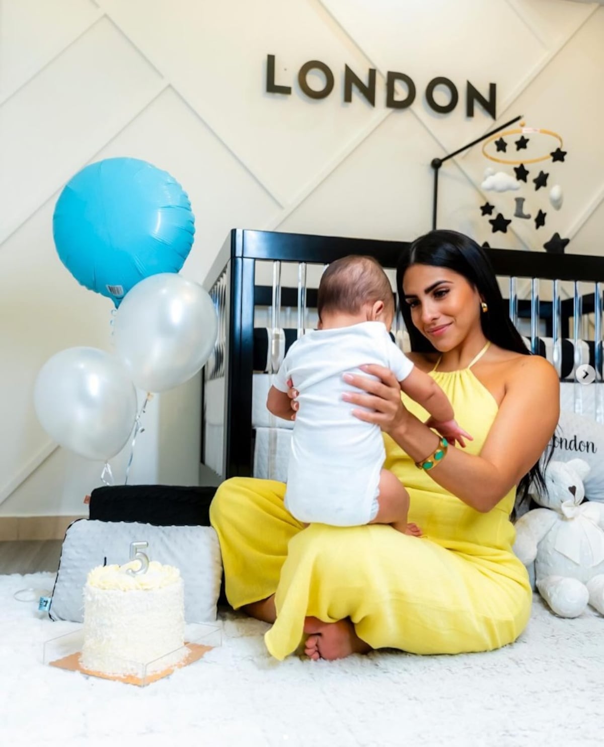 Jacky Guzmán abre cuenta de ahorros de 3 mil dólares para su hijo London Alessandro en su cumplemes