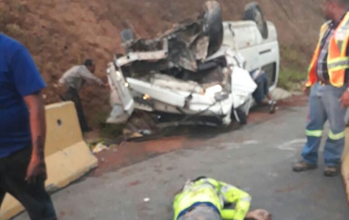Aparatoso accidente en Veraguas