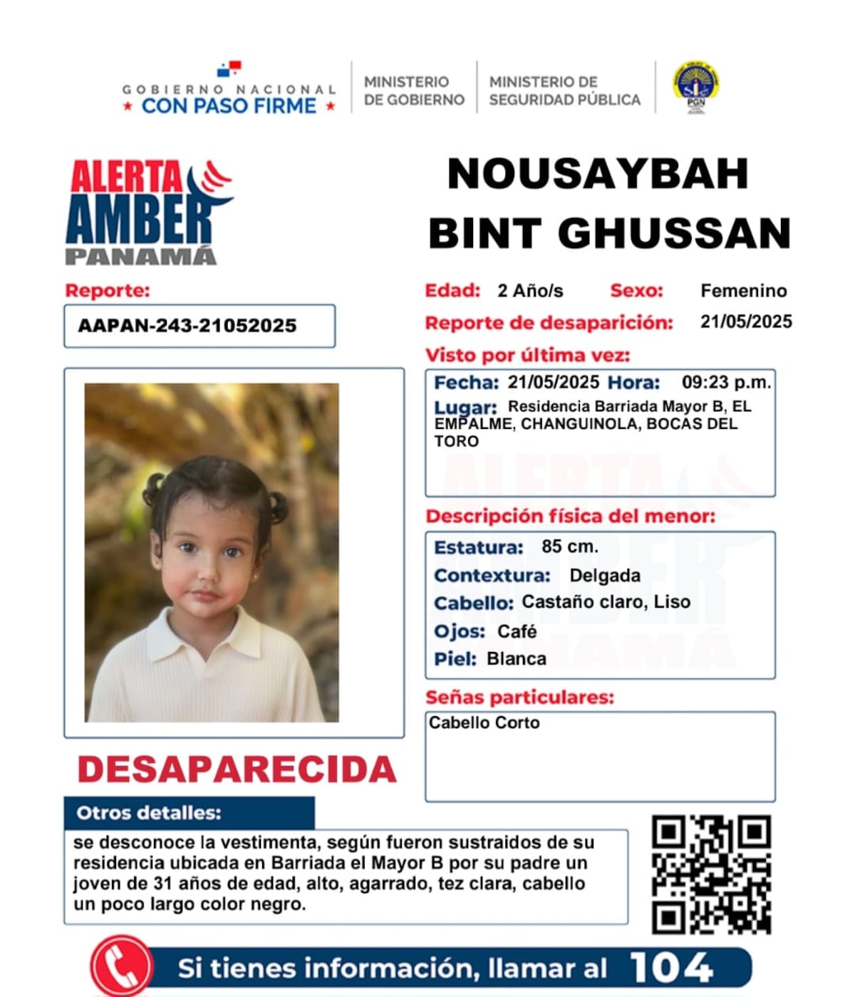 Urgente: encuentran cadáver de bebe en río Changuinola, harán pruebas para confirmar si se trata del desaparecido que tomaba leche materna 