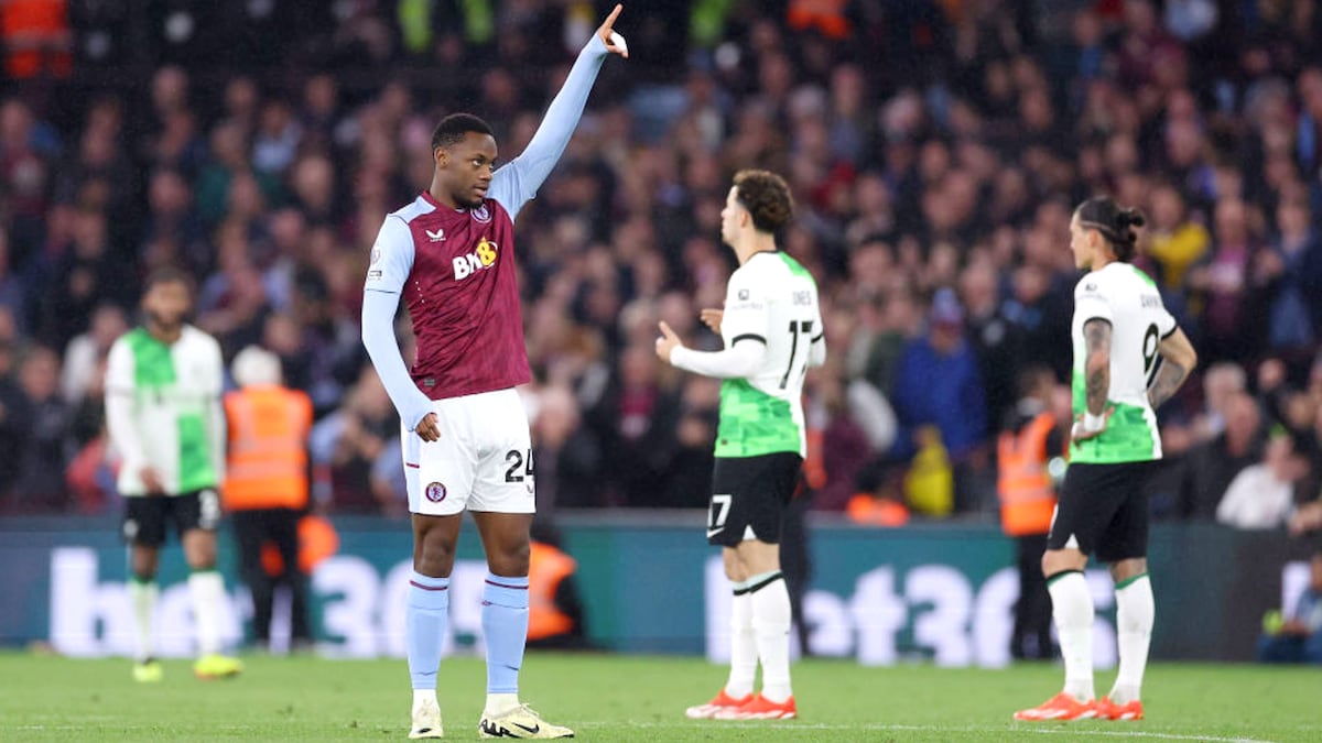 Remontada épica con el Aston Villa que resurge en los últimos minutos ante el Liverpool