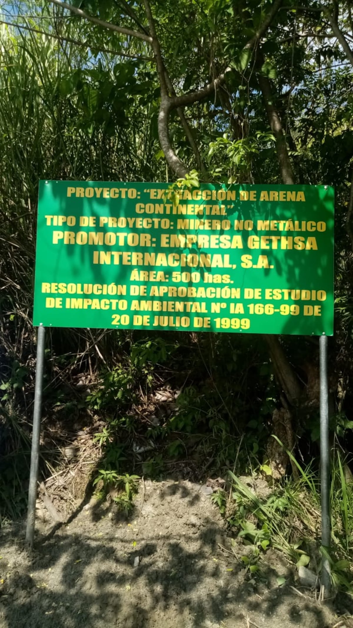 El calvario de una comunidad que lucha y reclama por la extracción desmesurada del río Pacora