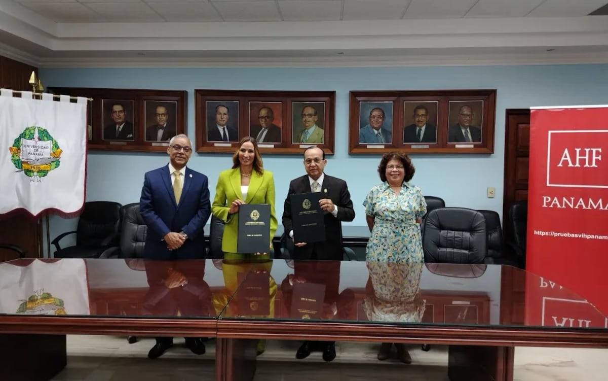 Estudio pionero sobre VIH en Panamá arranca con la Universidad de Panamá y AHF