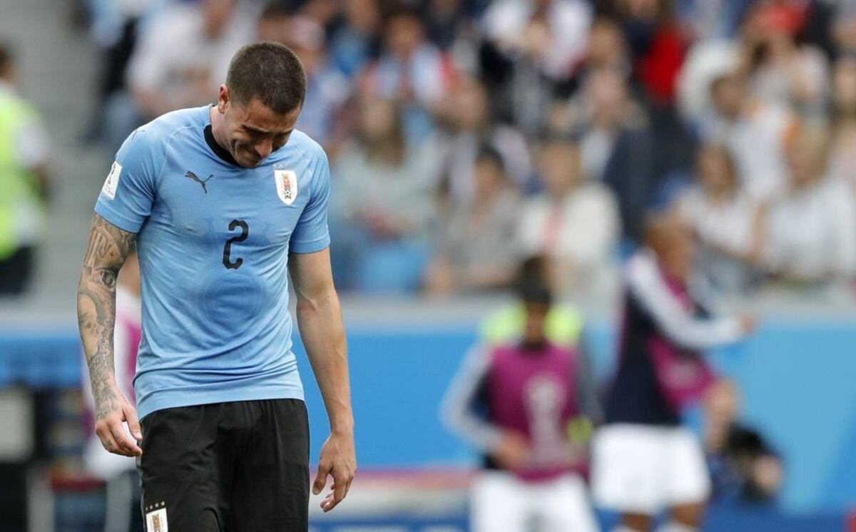 Las lágrimas de Giménez conmueven a toda Uruguay