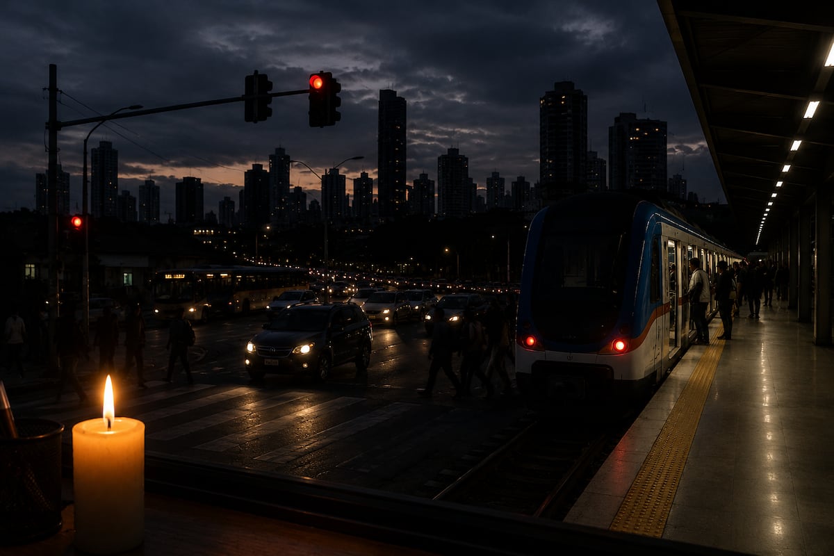 URGENTE | Apagones golpean varios sectores, afectan el Metro y ahora también el suministro de agua