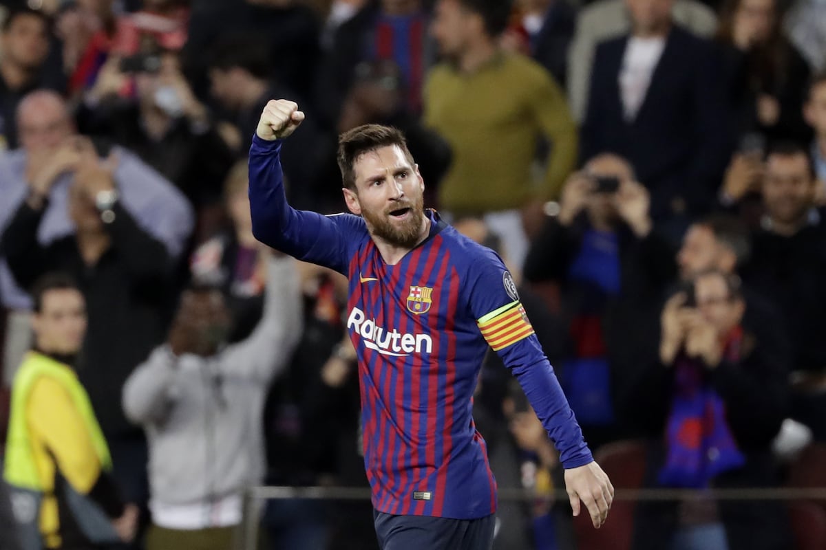 Messi mete un misil y pone un pie en Madrid para ganar la Champions League