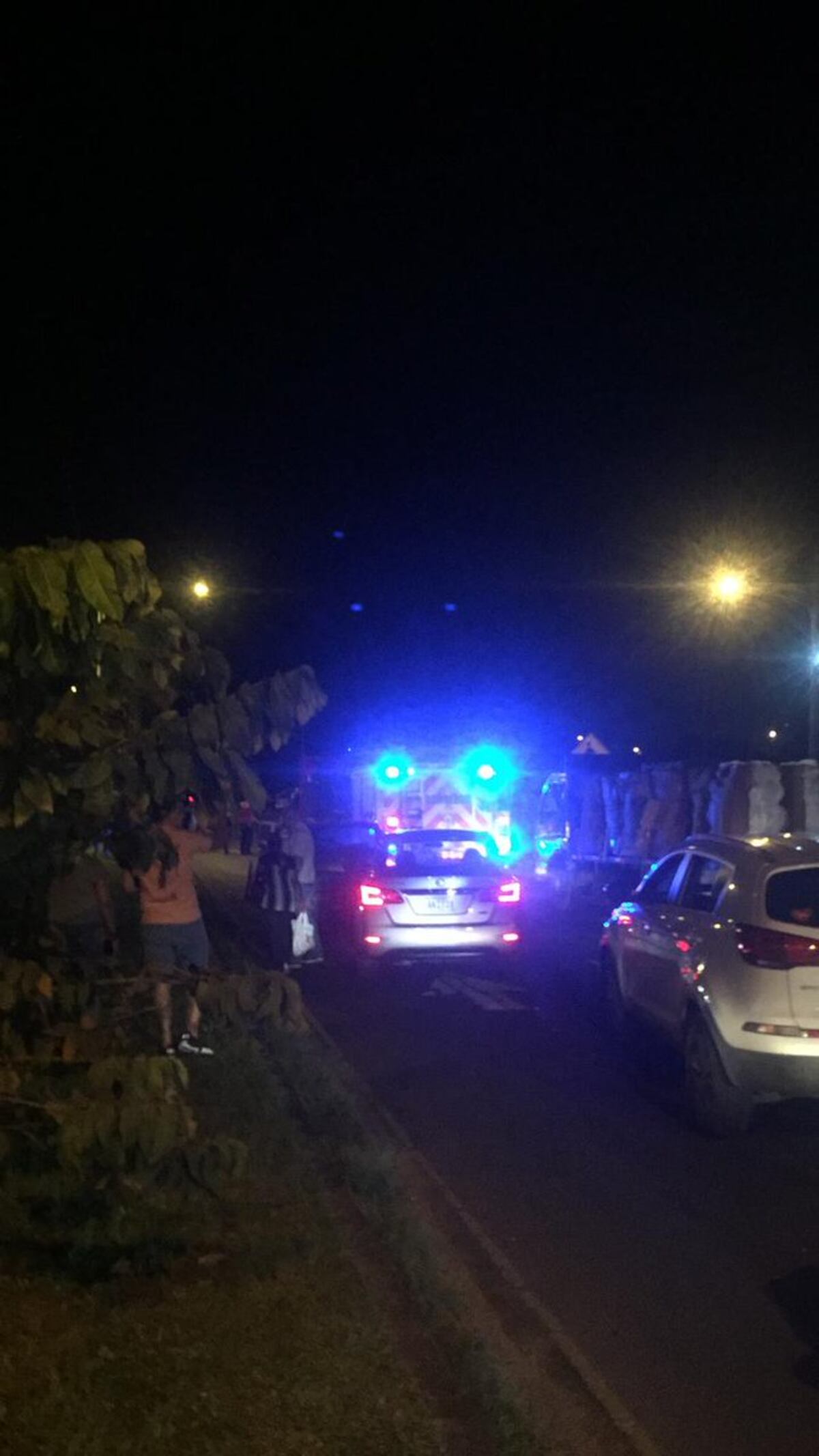 Moto atropella a tres personas en vía Tocumen