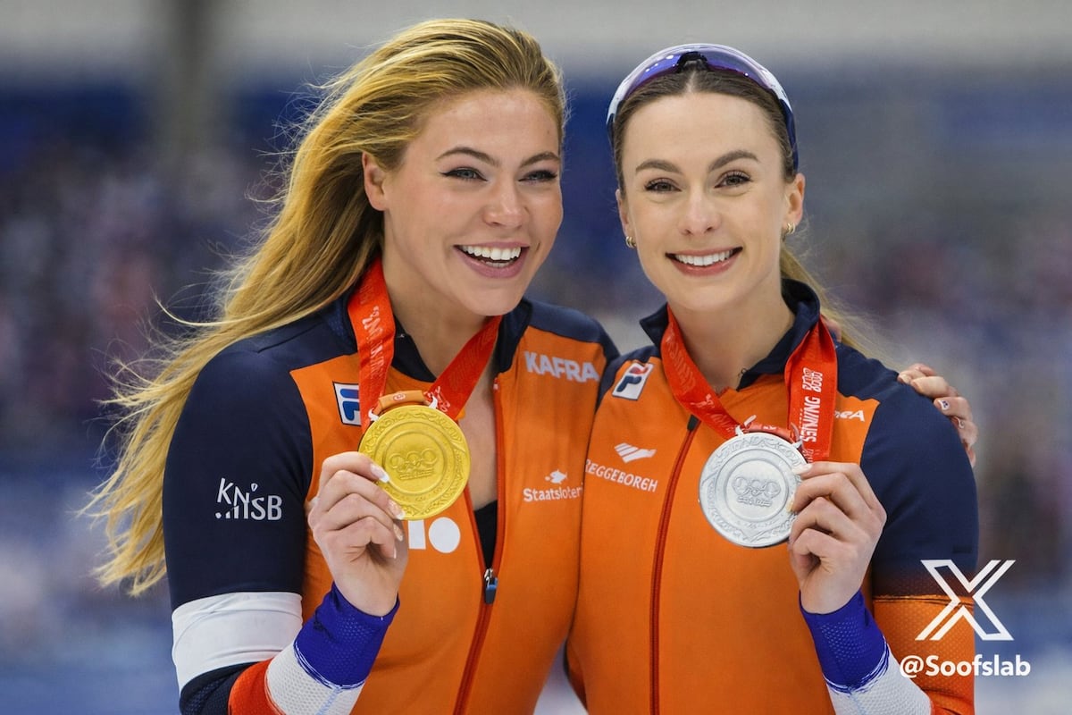 Jutta Leerdam vuela en el hielo y hace historia en los 1,000 metros