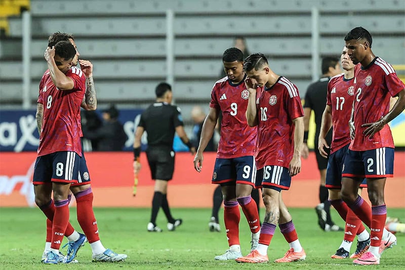 ¡Insólito! Costa Rica ganaba 3-0 y terminó viviendo una pesadilla ante Curazao