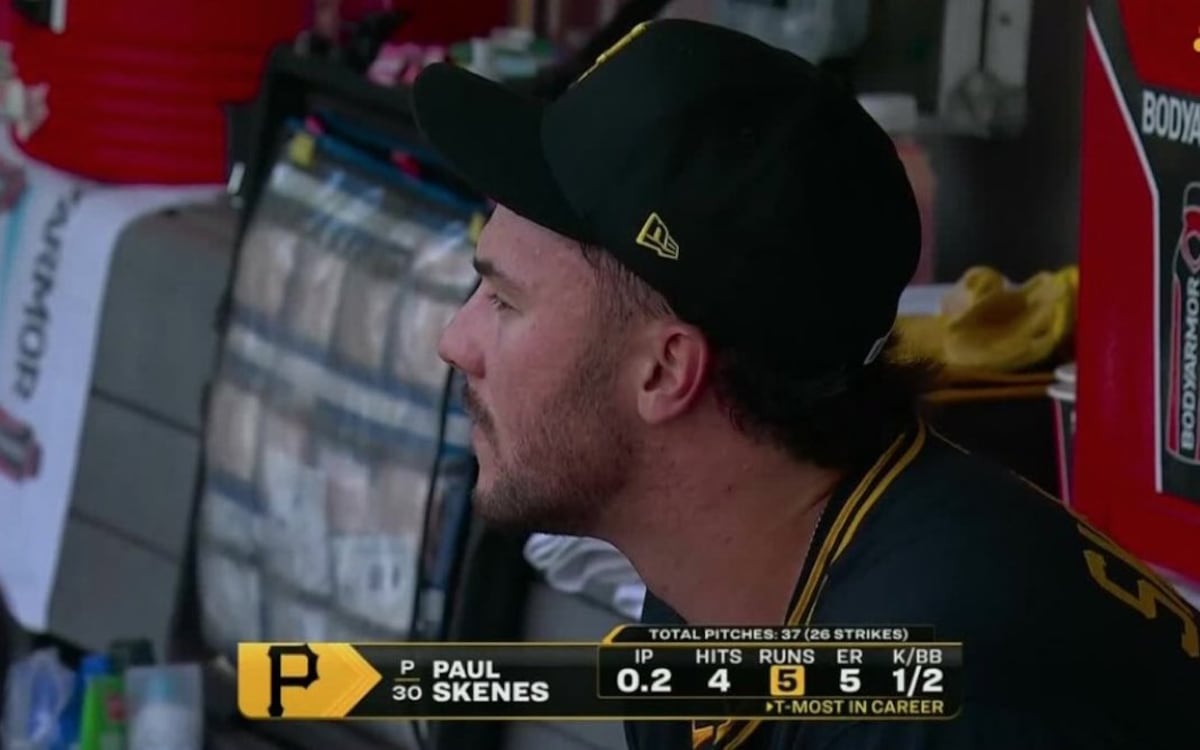 ¡Skenes es humillado! No pasa ni del primer inning