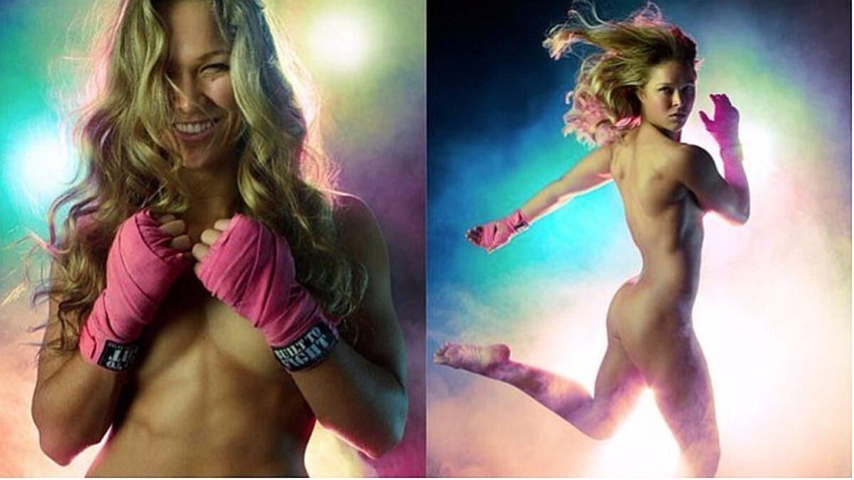 Le filtran imágenes íntimas a la luchadora de la WWE Ronda Rousey 