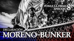 La lucha por un asta sin bandera: Declaración Moreno-Bunker