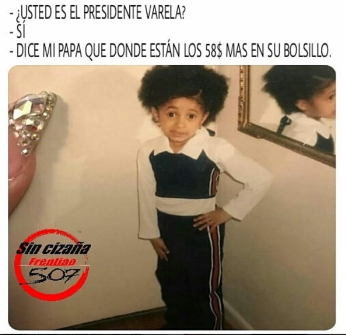 Conozca la niña detrás del meme 'Dice mi mamá…'