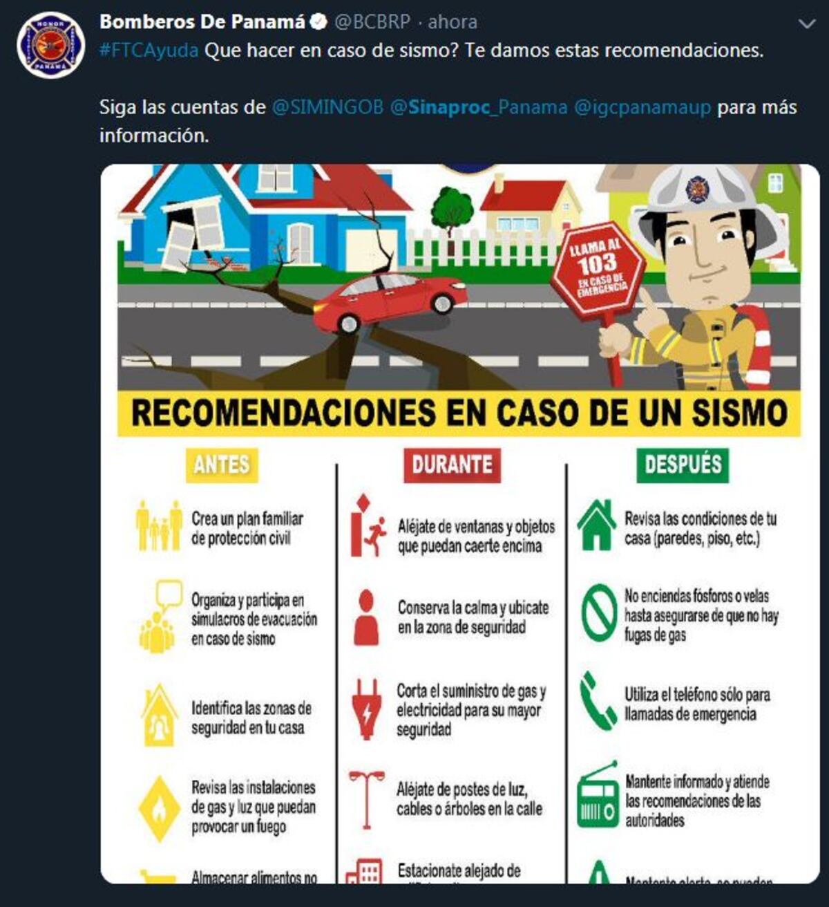 Temblor. Estremece Panamá