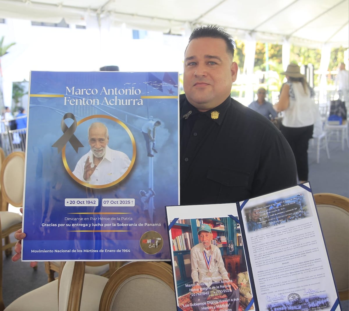 El homenaje del 9 de Enero dejó una escena que no pasó desapercibida