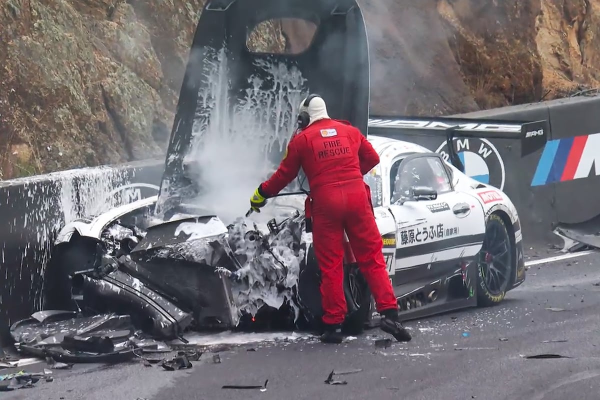 Accidente en Bathurst deja a Ralf Aron con fracturas en la espalda