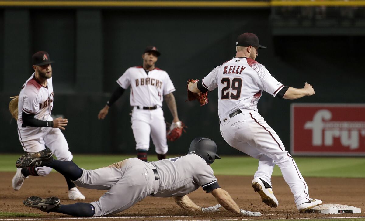 Diamondbacks  barren a los Yankees
