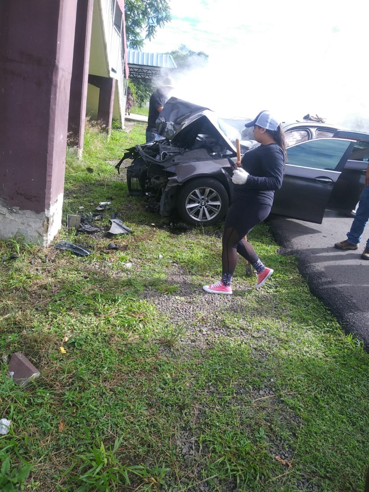 Conductor muere tras chocar su auto en Chiriquí