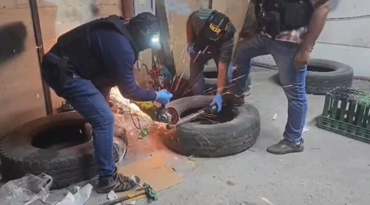 Piezas de autos ocultaban presunta droga: cae cubano en taller de Panamá Norte