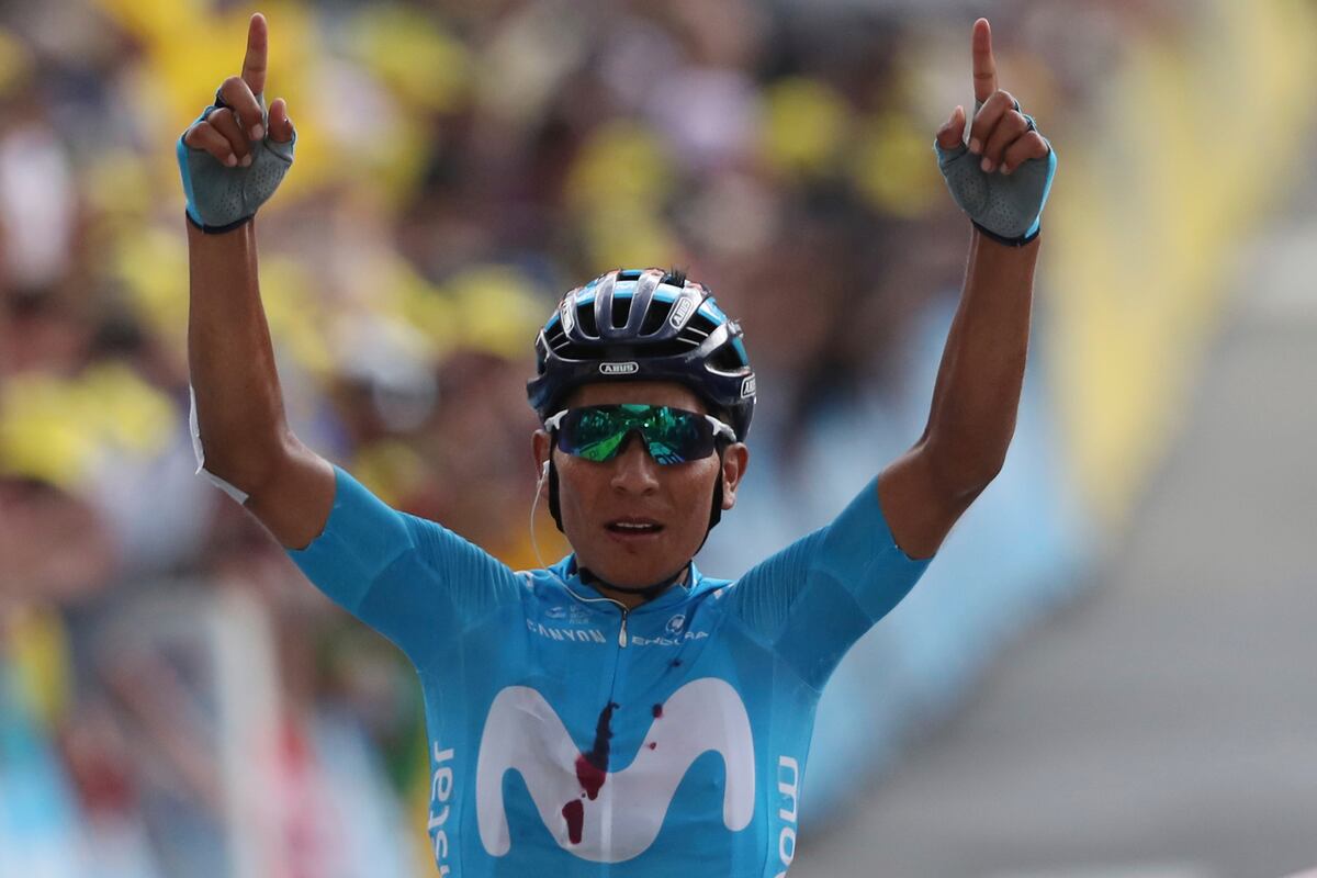 Nairo Quintana  calla las críticas al ganar la 18va etapa del Tour de Francia