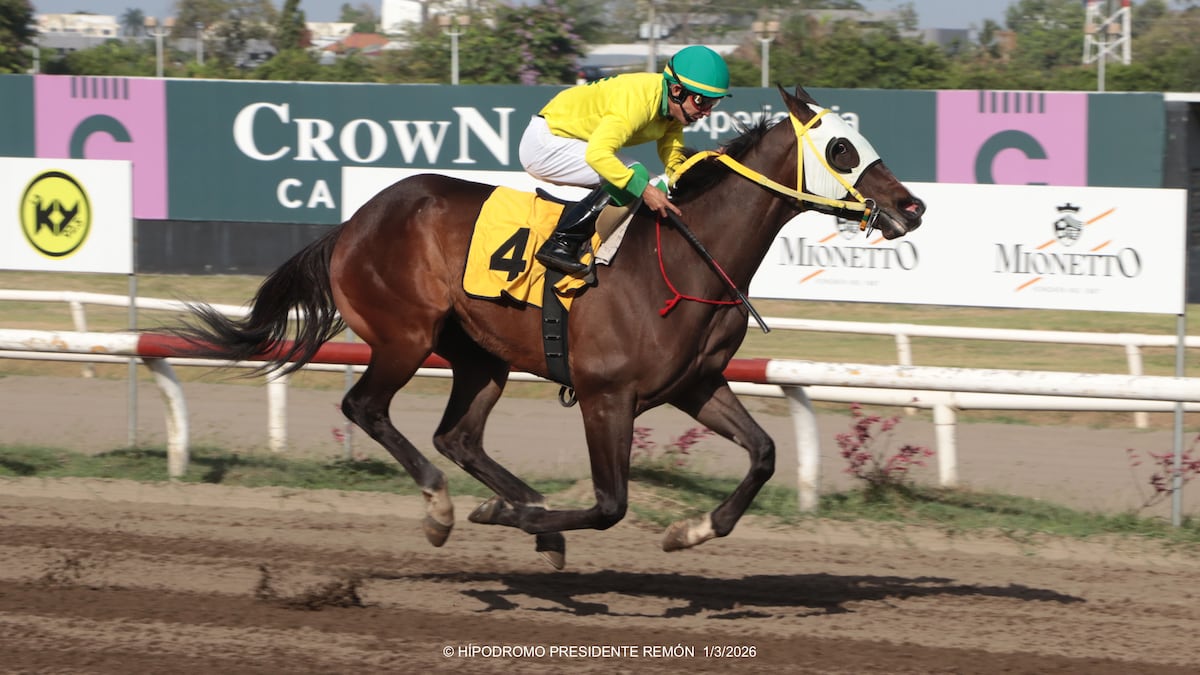 ¡El Sajón los dejó atras con dos cuerpos en el Hándicap Alonso Edward del Hipódromo Presidente Remón!