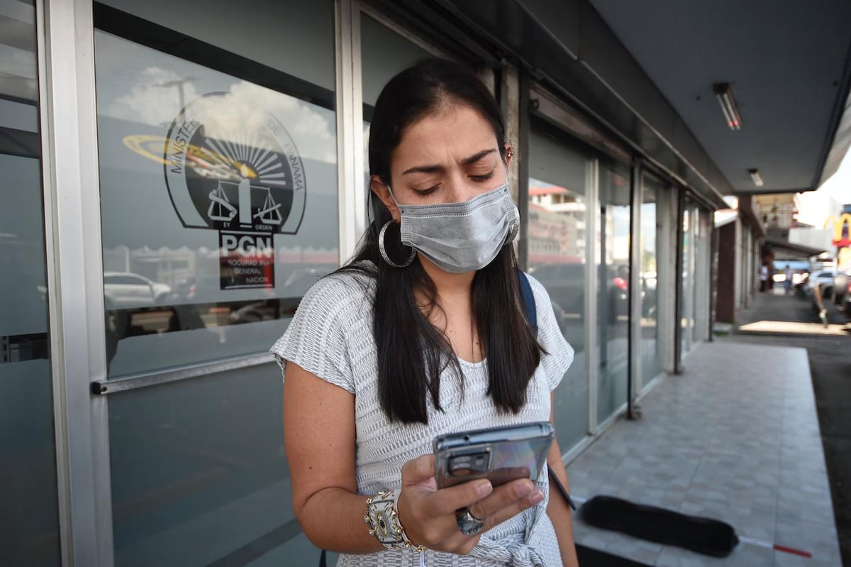 Por amenazas telefónicas. Periodista Flor Mizrachi acude al Ministerio Público a interponer una denuncia. Video