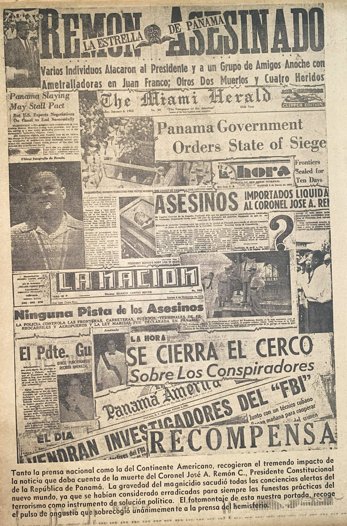 Militar, polleras y asesinato: la vida de José Antonio y el tratado Remón Eisenhower 