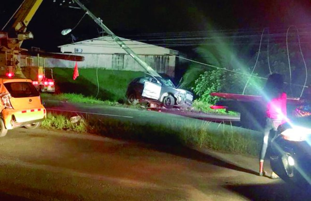 Fatal. Esta fue la embarazada que murió.Su hija de 2 años quedó herida en choque