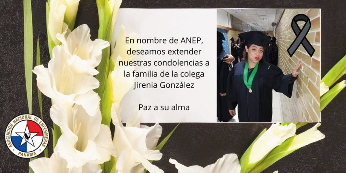 Fallece la sexta enfermera a causa de la covid-19 en Panamá