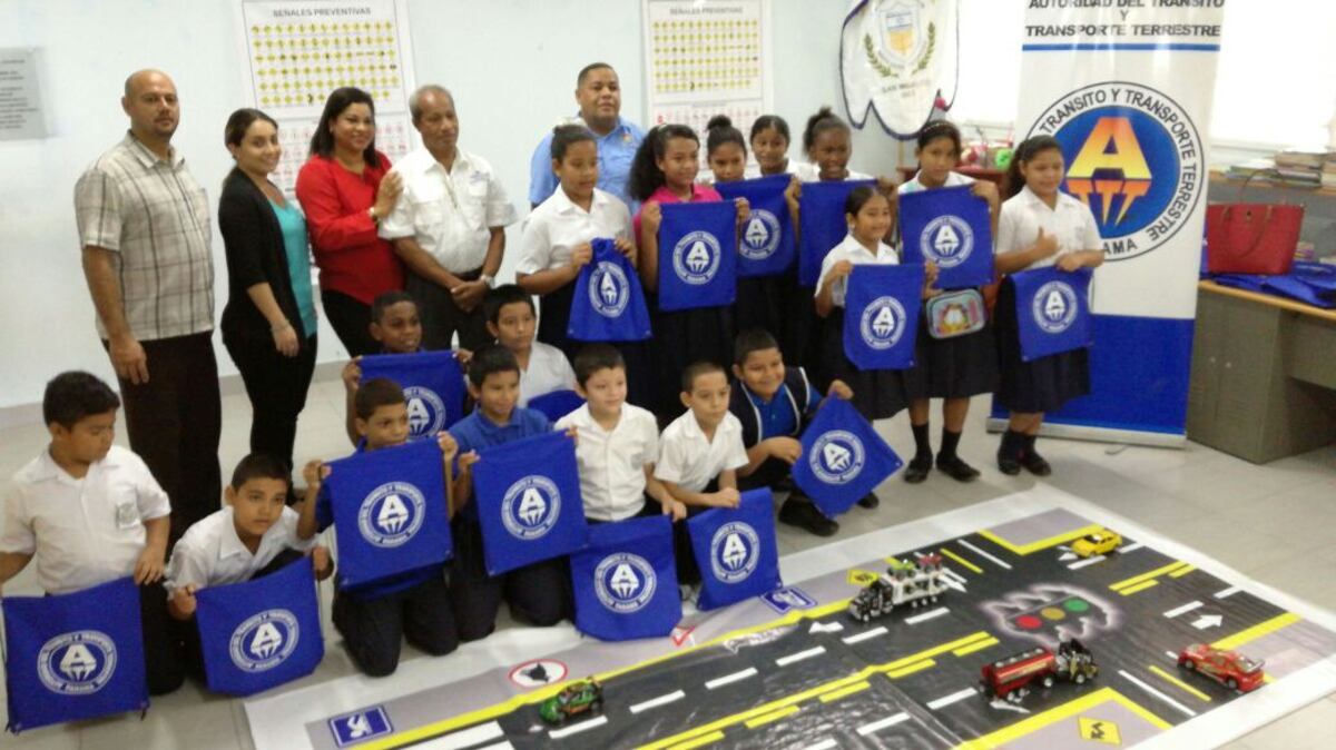 EDUCACIÓN VIAL. ATTT promueve los valores viales entre los estudiantes