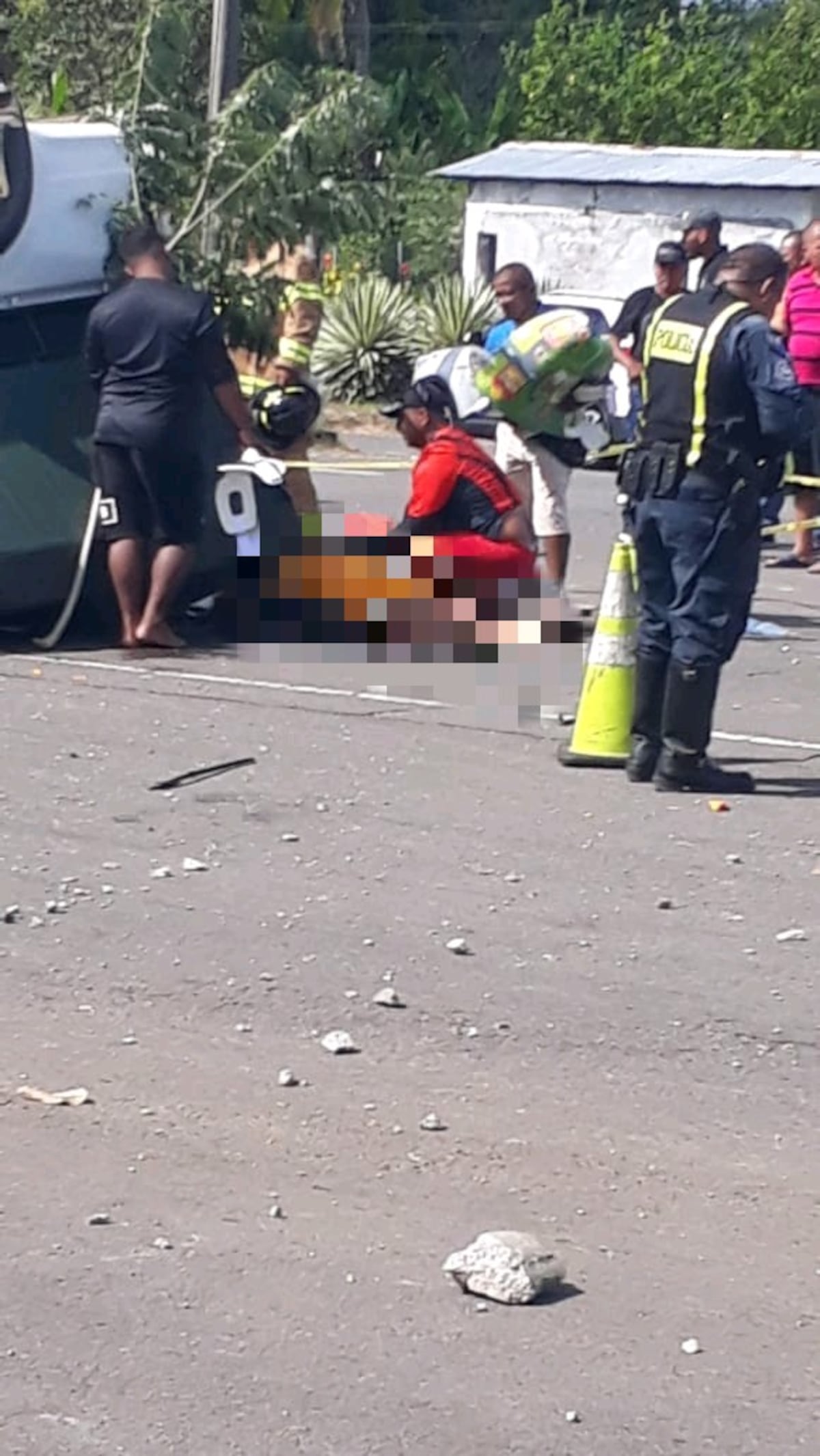 Una víctima  fatal  y nueve heridos deja accidente de tránsito en Aserrío