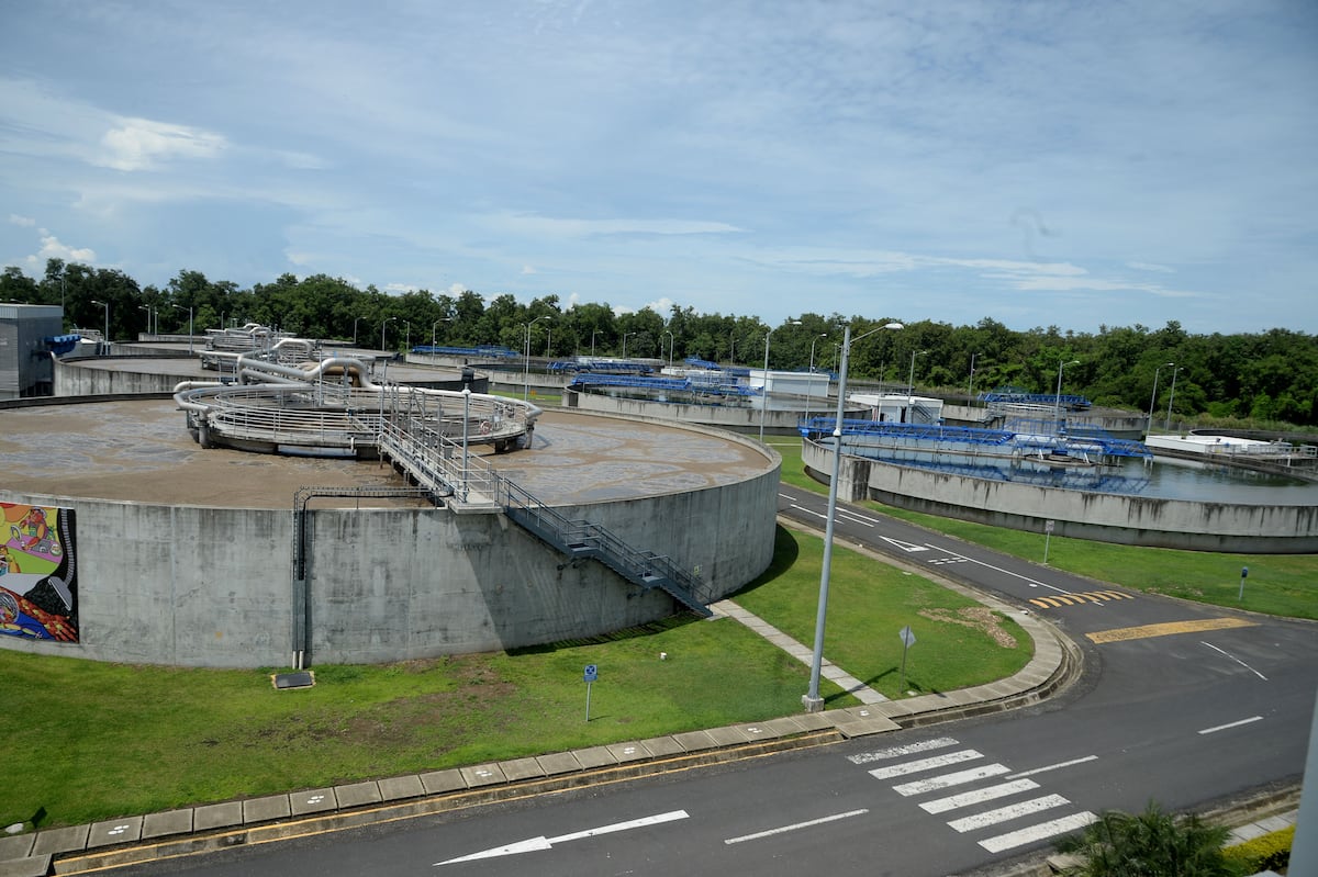 Presentan avances del módulo II de la planta de tratamiento de aguas residuales 