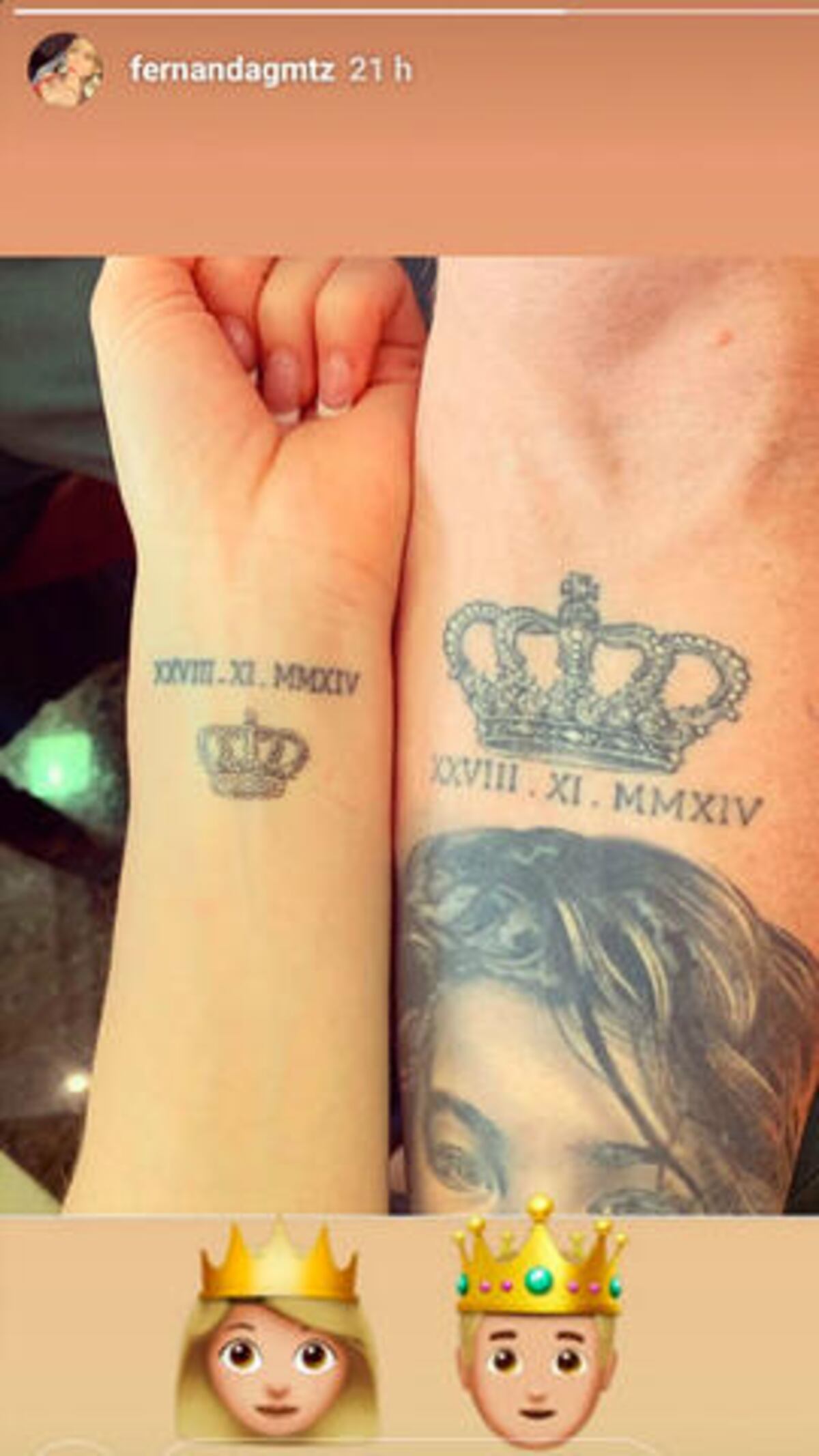 El boxeador está bien canelia’o. Se hacen el mismo tatuaje