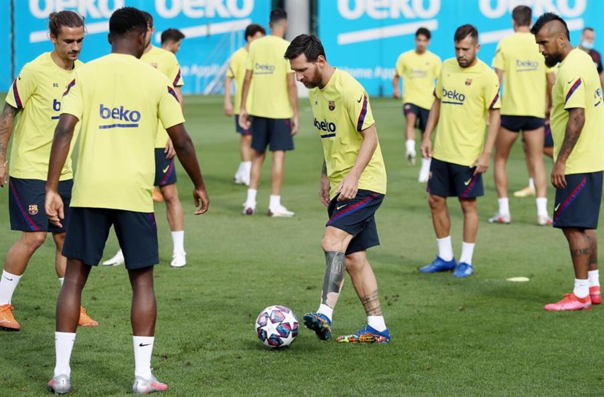 Setién convoca a toda la plantilla, menos Umtiti, ante el Bayern