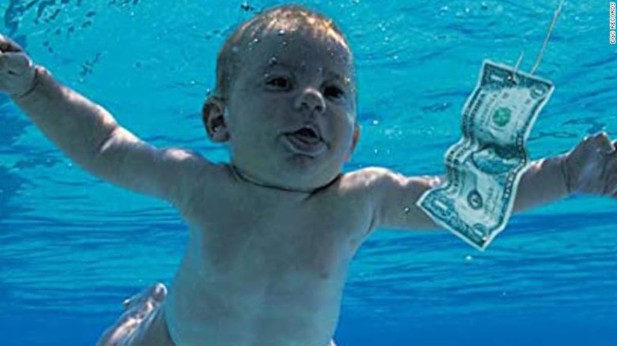 Bebé de ‘Nevermind’ demanda a Nirvana por la icónica portada