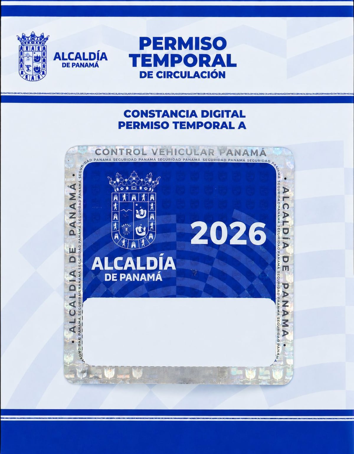 Permiso de circulación ahora es digital con código QR
