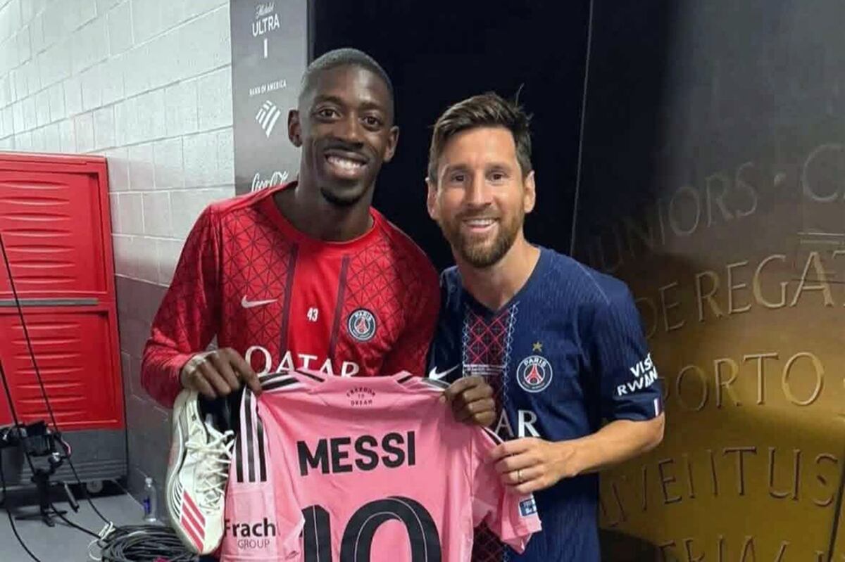 Mbappé y Messi aplauden el Balón de Oro de Dembélé tras histórica temporada con PSG