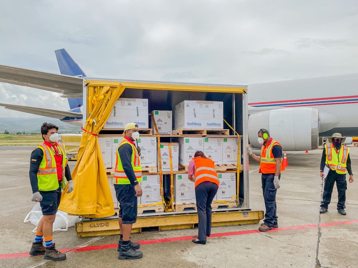 Panamá recibió 375 mil 570 dosis de la vacuna contra la covid-19 de Pfizer