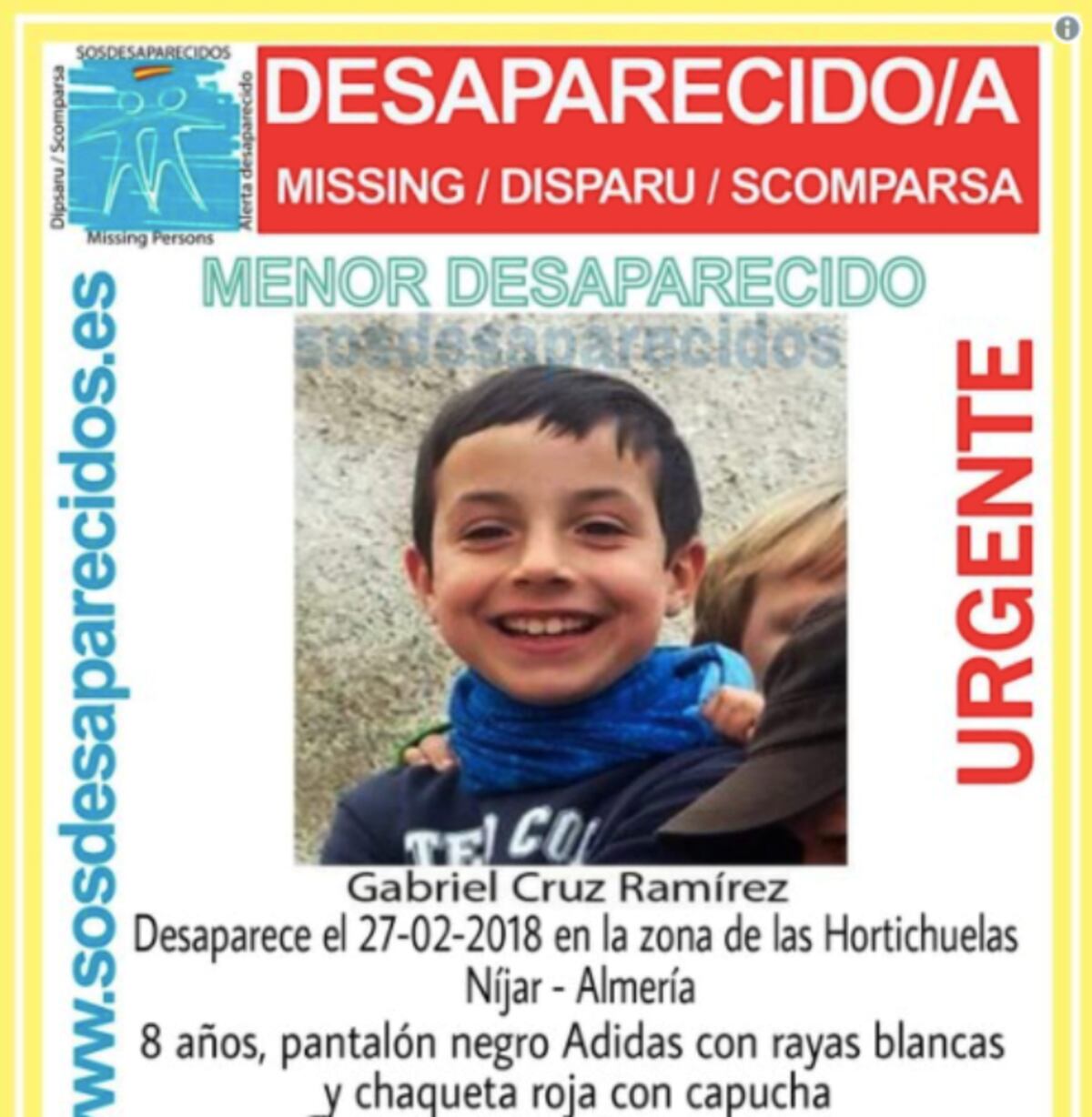 Hallan cuerpo de niño desaparecido en el auto de la novia de su padre