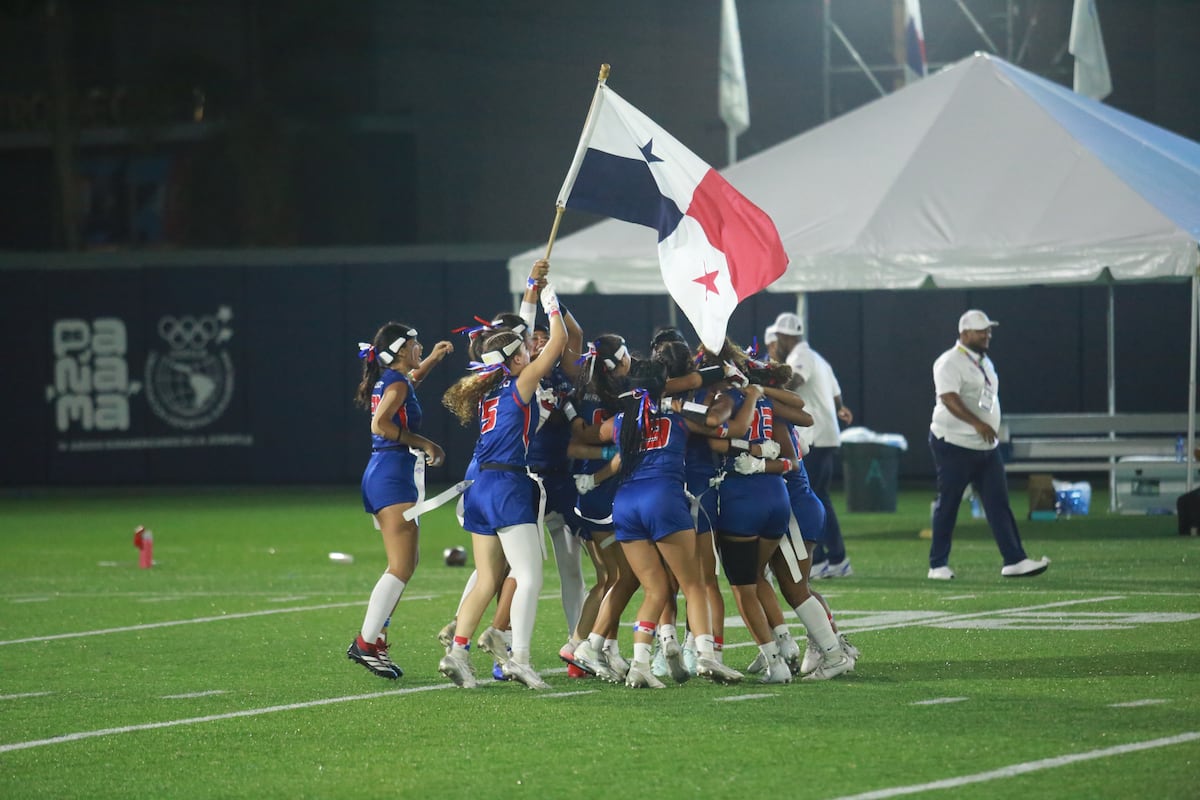 Flag Football Panameño brilla con oro aplastante y plata con un final de infarto