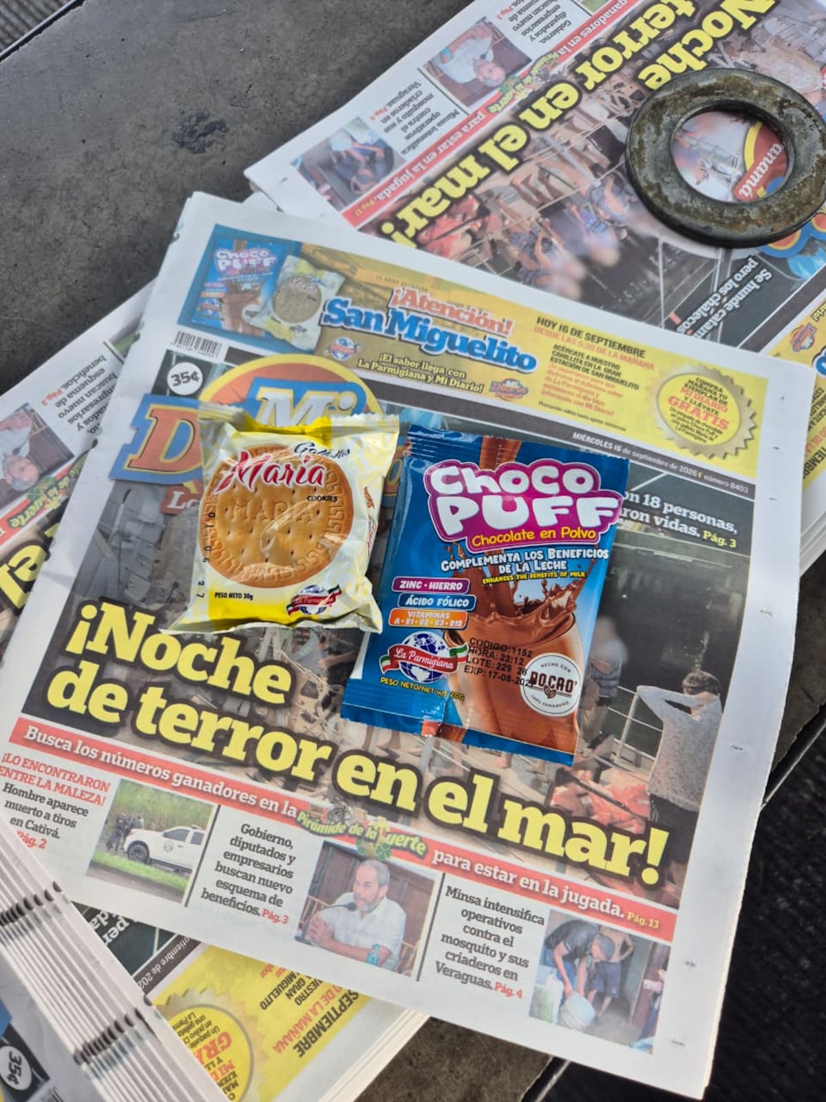Periódico en mano y algo para picar: Mi Diario y La Parmigiana alegraron la mañana en La Gran Estación 