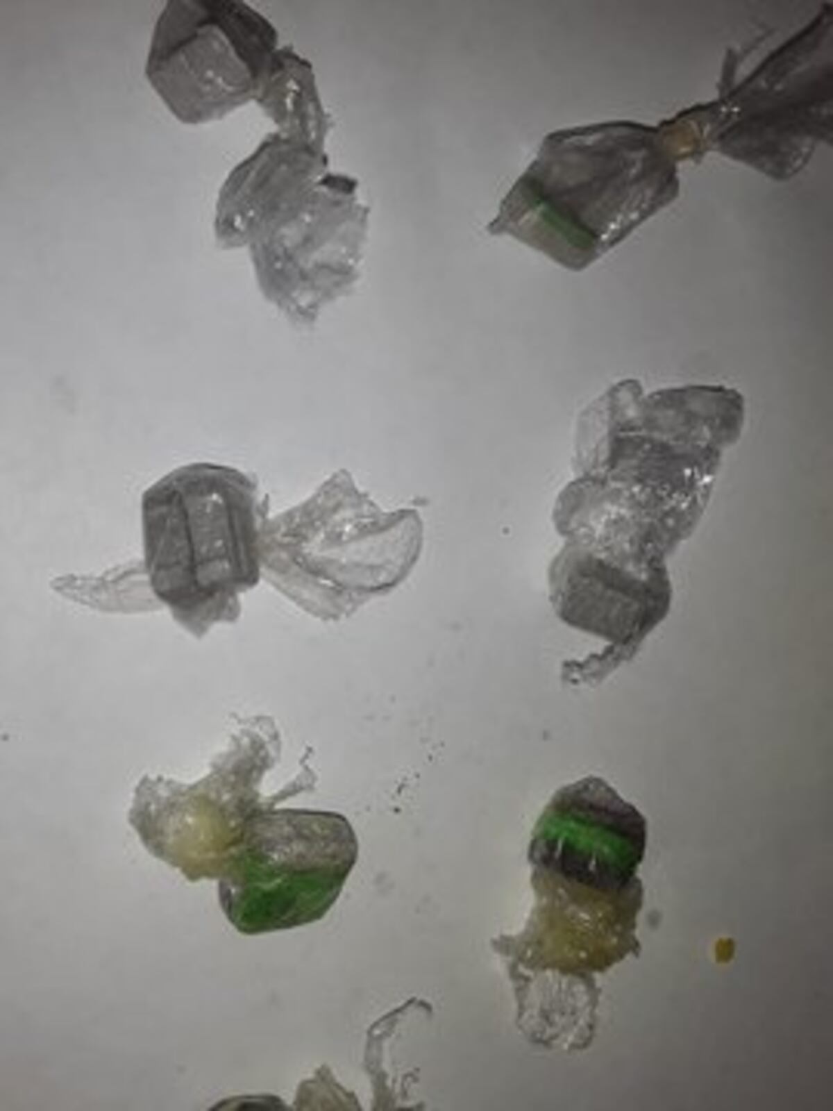 La pillaron. Las hojaldres con salchicha que les llevaba al privado de libertad estaban preñadas en droga