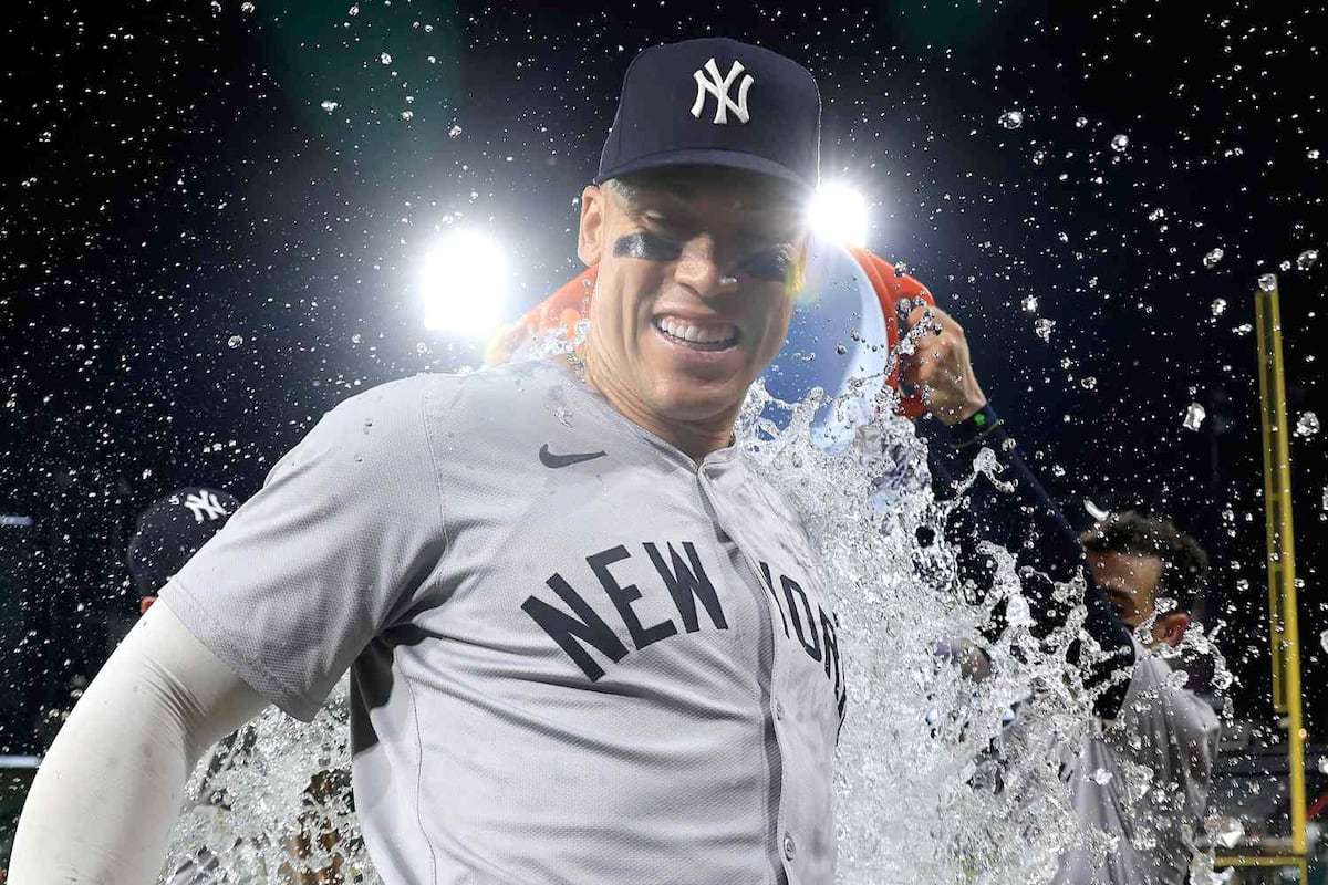 Judge supera a Babe Ruth y Kiner, convirtiéndose en el más rápido en llegar a 300 jonrones. 