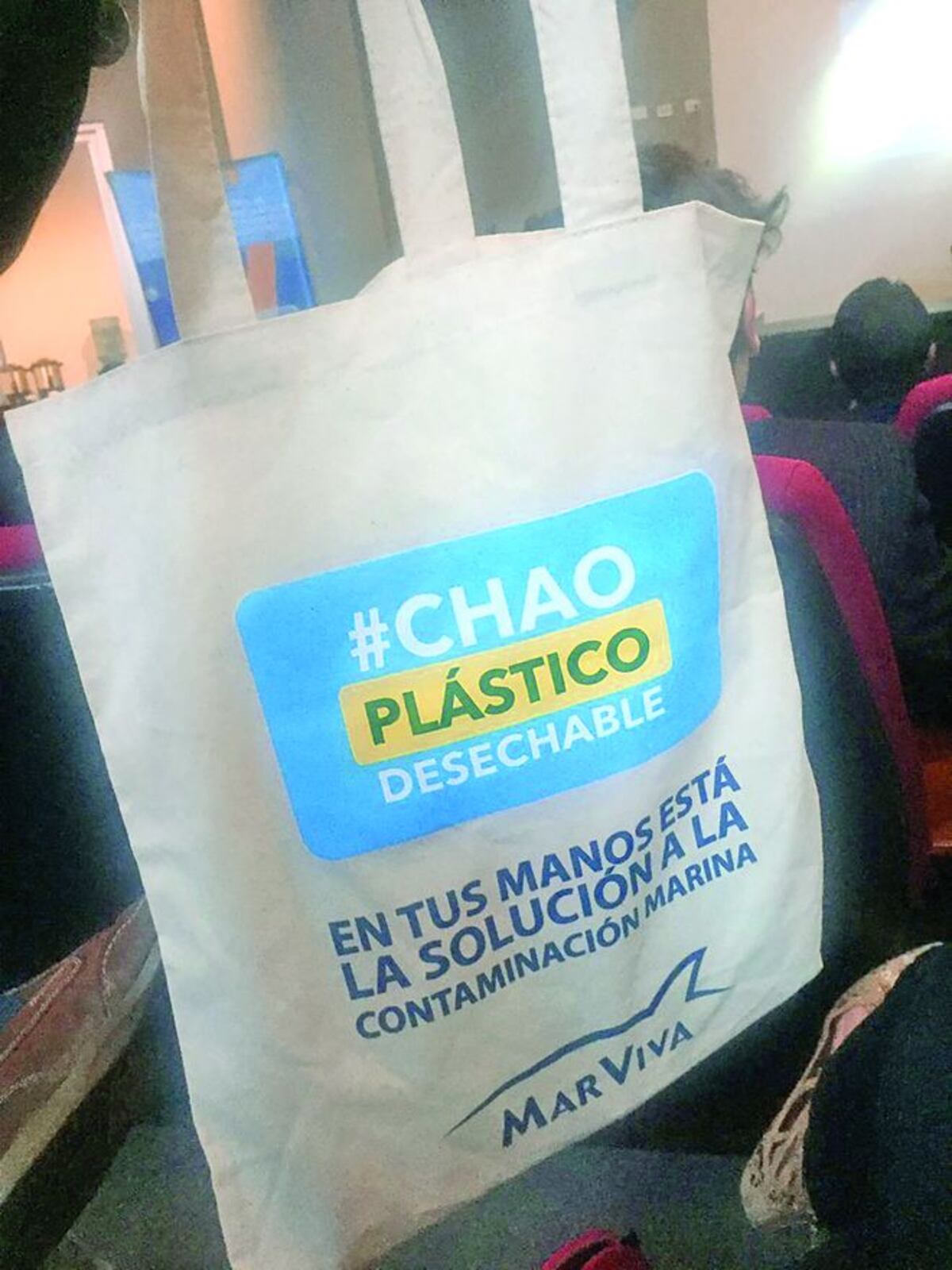 ¡CHAO, PLÁSTICO! Piden que el presidente sancione ley ¡WELCOME, BOLSAS DE TELA! 