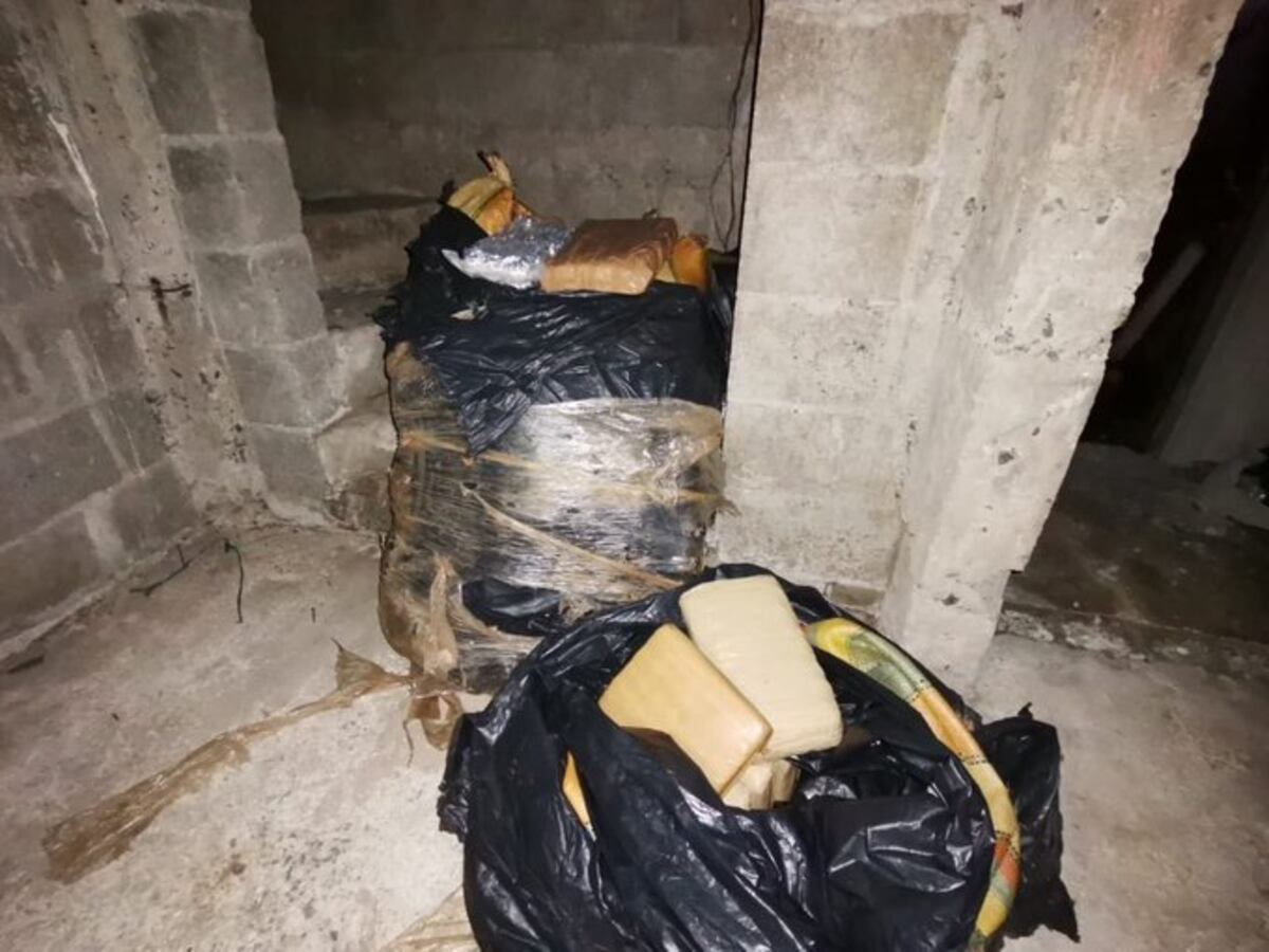 Una casa en San Miguelito era utilizada como depósito para cargamento de droga