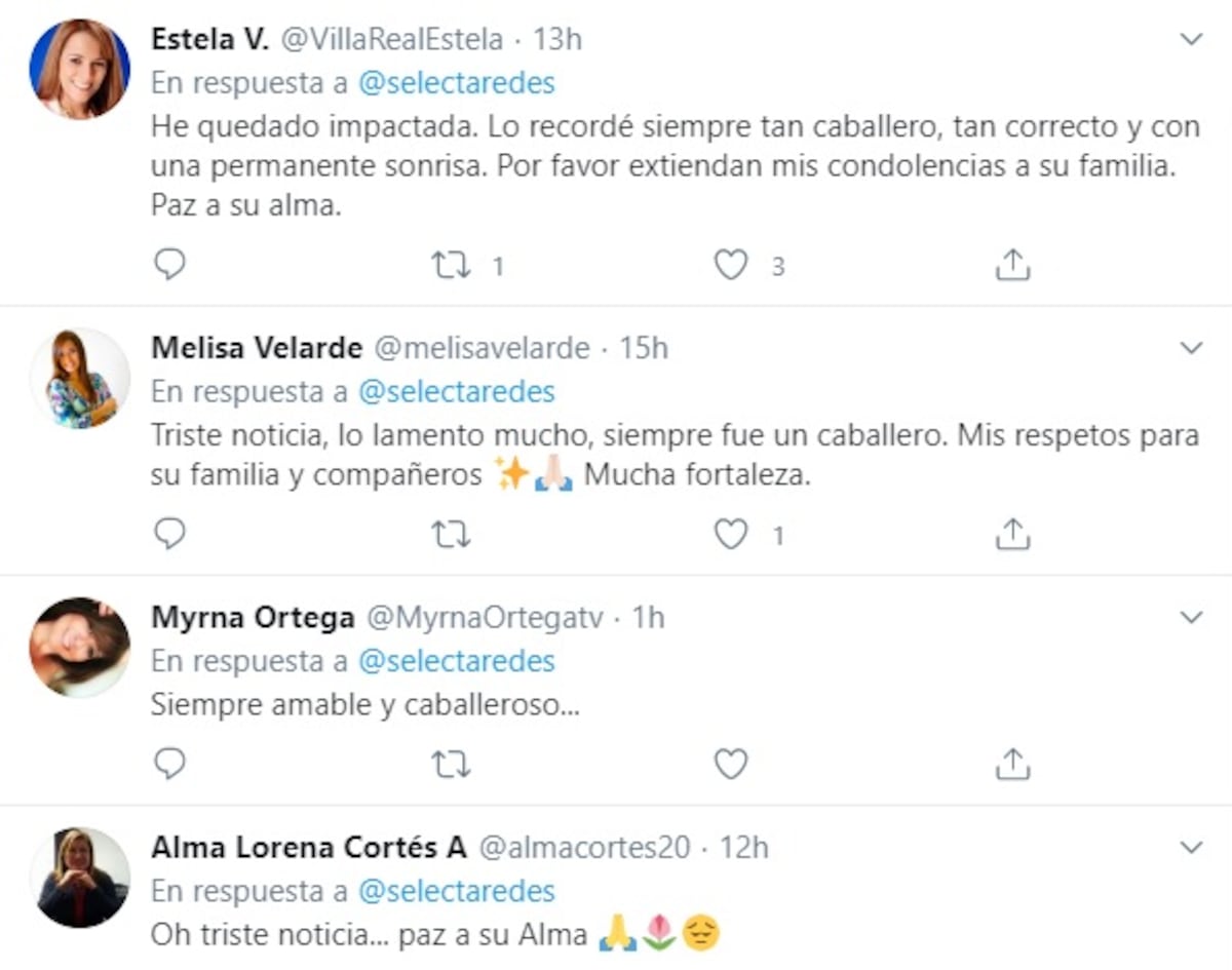 Lamentable. Muere otro comunicador. El fotógrafo de los eventos